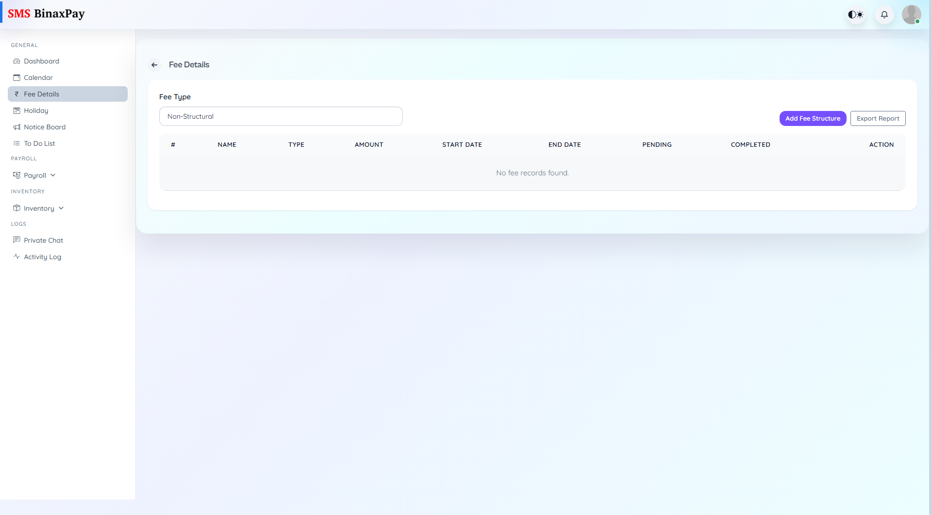 Fee Details screenshot 1